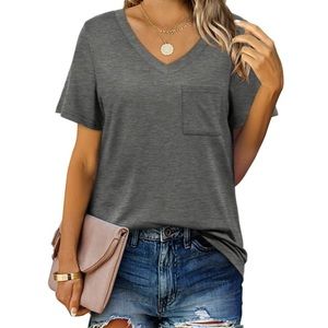 Women’s V-Neck Casual T-shirt